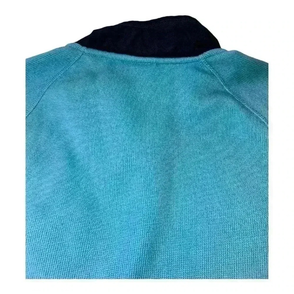 Mens The North Face Gordon Lyons 1/4 Zip Pullover Fleece Sweater Jacket Blue S - Picture 5 of 8